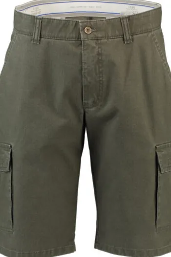 CLUB OF COMFORT Cargo-Shorts Cool Max oliv