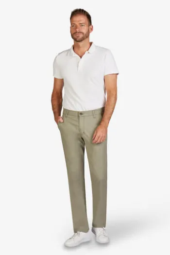 CLUB OF COMFORT Coolmax-Hose Garvey khaki High Stretch