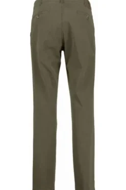 CLUB OF COMFORT High Stretch Baumwoll-Hose schlamm mit Diamantschliff