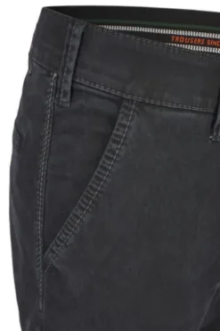 CLUB OF COMFORT High Stretch Baumwoll-Hose marine mit Diamantschliff