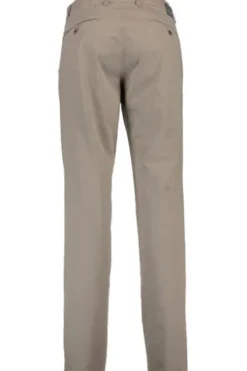 CLUB OF COMFORT High Stretch Baumwoll-Hose beige Garvey Flat-Front
