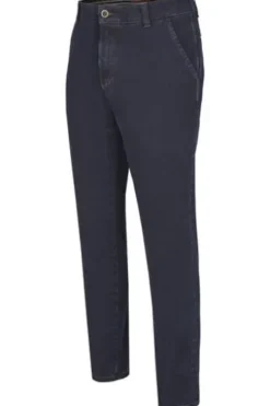 CLUB OF COMFORT High Stretch Denim-Jeans darkblue Garvey Flat-Front