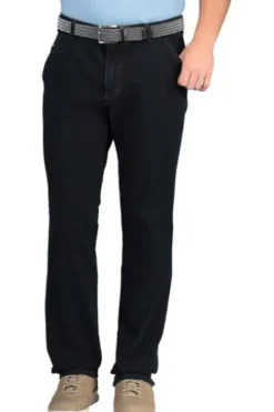 CLUB OF COMFORT High Stretch Denim-Jeans darkblue Garvey Flat-Front