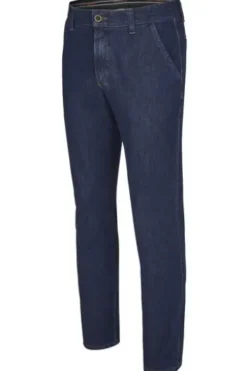 CLUB OF COMFORT High Stretch Denim-Jeans blue Garvey Flat-Front