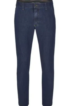 CLUB OF COMFORT High Stretch Denim-Jeans blue Garvey Flat-Front