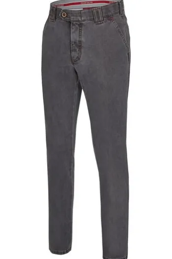 CLUB OF COMFORT High-Stretch Thermo Hose Garvey anthrazit mit Thermolite-Futter
