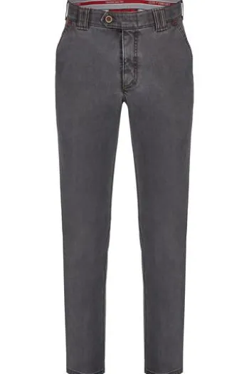 CLUB OF COMFORT High-Stretch Thermo Hose Garvey anthrazit mit Thermolite-Futter