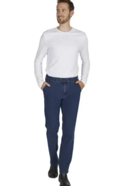 CLUB OF COMFORT High-Stretch Thermo Hose Garvey blueblack mit Thermolite-Futter