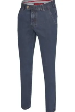 CLUB OF COMFORT High-Stretch Thermo Hose Garvey blueblack mit Thermolite-Futter