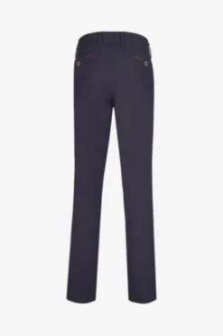CLUB OF COMFORT Leinen Baumwoll Hose marine Garvey Chino
