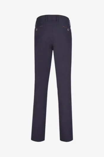 CLUB OF COMFORT Leinen Baumwoll Hose marine Garvey Chino
