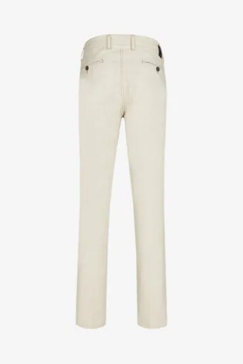 CLUB OF COMFORT Leinen Baumwoll Hose beige Garvey Chino