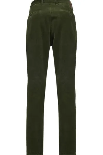 CLUB OF COMFORT Stretch-Cord-Hose oliv Garvey