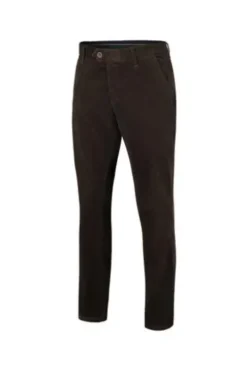 CLUB OF COMFORT Stretch-Feincord Hose braun Garvey