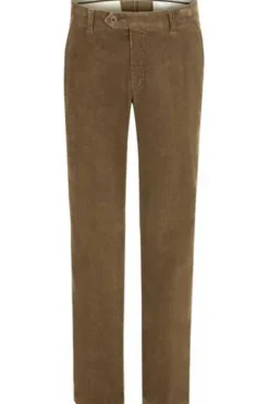 CLUB OF COMFORT Stretch-Feincord Hose hellbraun Garvey