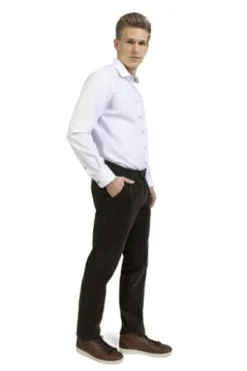 CLUB OF COMFORT Stretch-Feincord Hose oliv Garvey
