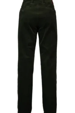 CLUB OF COMFORT Stretch-Feincord Hose oliv Garvey