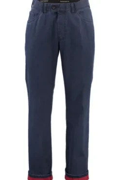 CLUB OF COMFORT Thermo Hose mit Stretch und Dehnbund marine