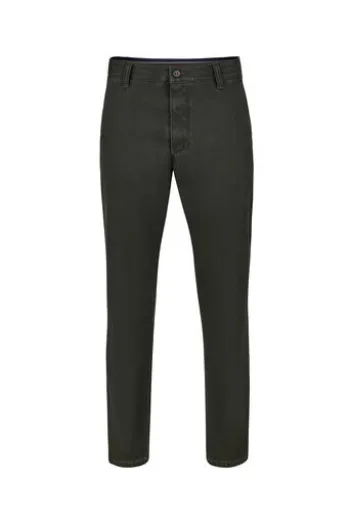 CLUB OF COMFORT Thermo-Stretch-Hose oliv mit Thermolite-Futter
