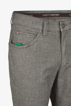 CLUB OF COMFORT Wool-Look Chino-Hose grau