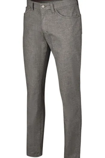 CLUB OF COMFORT Wool-Look Chino-Hose grau