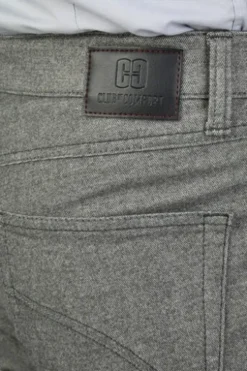 CLUB OF COMFORT Wool-Look Chino-Hose grau