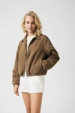 COVERED Jacke Yella nougat