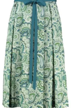 Damenrock HAMMERSCHMID Rock Kempten blau Paisley