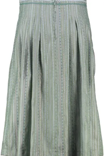 Damenrock HAMMERSCHMID Rock Lindau mint im edlen Jacquard-Dessin