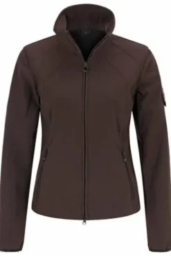 Da.-Softshell-Jacke braun
