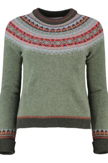 ERIBE Pullover Alpine breamer gemustert im Fair-Isle Strickmuster