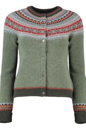 ERIBE Strickjacke Alpine breamer gemustert im Fair-Isle Strickmuster