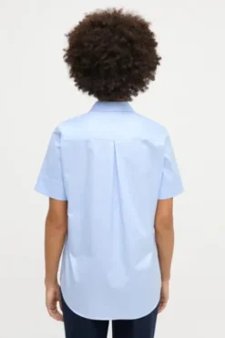 ETERNA Bluse hellblau 1/2-Arm
