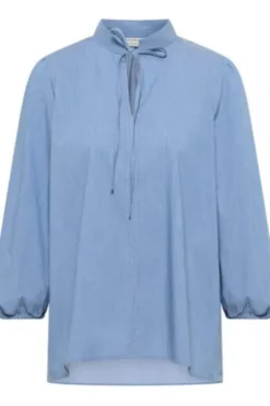ETERNA Bluse indigo 3/4-Arm