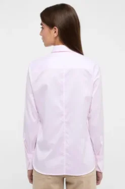 ETERNA Bluse rosa Langarm in blickdichter Qualität