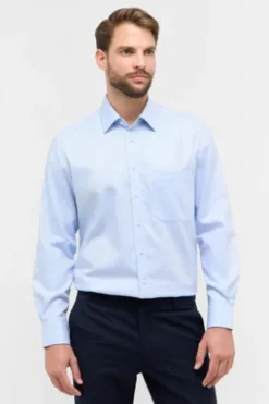 ETERNA Hemd hellblau comfort fit Langarm