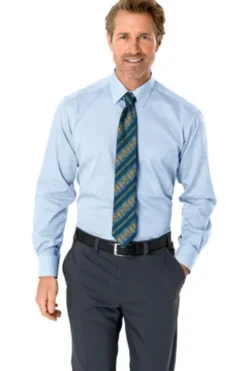 ETERNA Hemd hellblau Comfort Fit Langarm Popeline