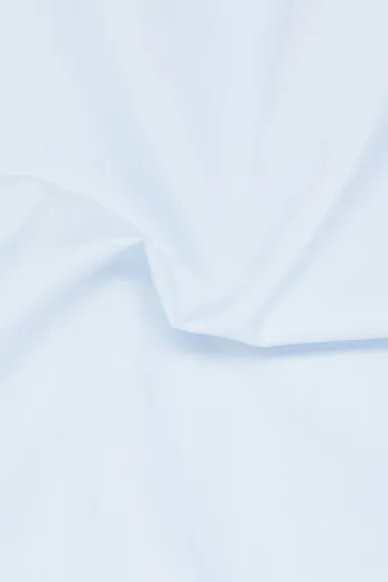 ETERNA Hemd hellblau Comfort Fit Langarm Popeline