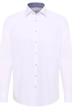 ETERNA Hemd weiss Comfort Fit Langarm