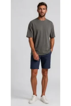 EUREX BY BRAX Bermuda Bosse navy Regular Fit