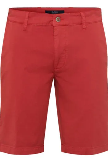 EUREX BY BRAX Bermuda-Jeans Burt Rot Chino