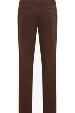 EUREX BY BRAX Bundfalten Hose Luis brown Regular Fit