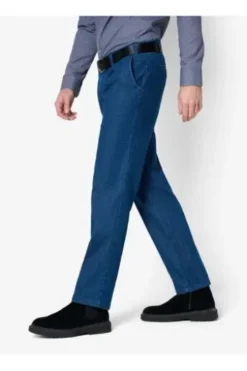 EUREX BY BRAX Bundfalten Jeans Fred blau Regular Fit