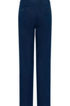 EUREX BY BRAX Bundfalten Jeans Fred blau Regular Fit