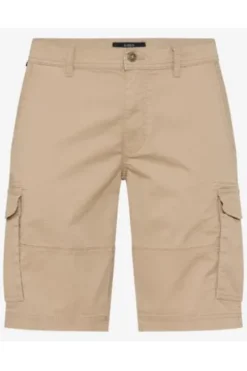 EUREX BY BRAX Cargo Bermuda Bodo beige Regular Fit