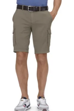 EUREX BY BRAX Cargo Bermuda Bodo beige Stretch, Dehnbund