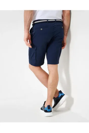 EUREX BY BRAX Cargo Bermuda Bodo marine Stretch, Dehnbund