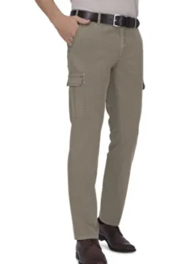 EUREX BY BRAX Cargo Hose Rob beige Stretch, Dehnbund