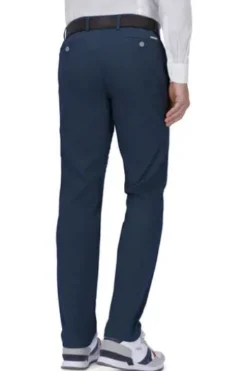 EUREX BY BRAX Chino Hose Thilo marine mit Stretcheinsatz am Bund