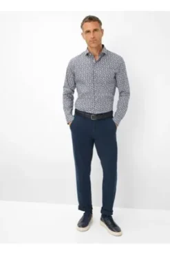 EUREX BY BRAX Chino Hose Thilo navy